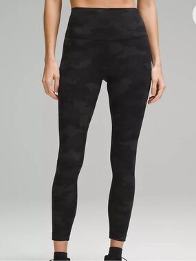 Black camp lululemon align pants